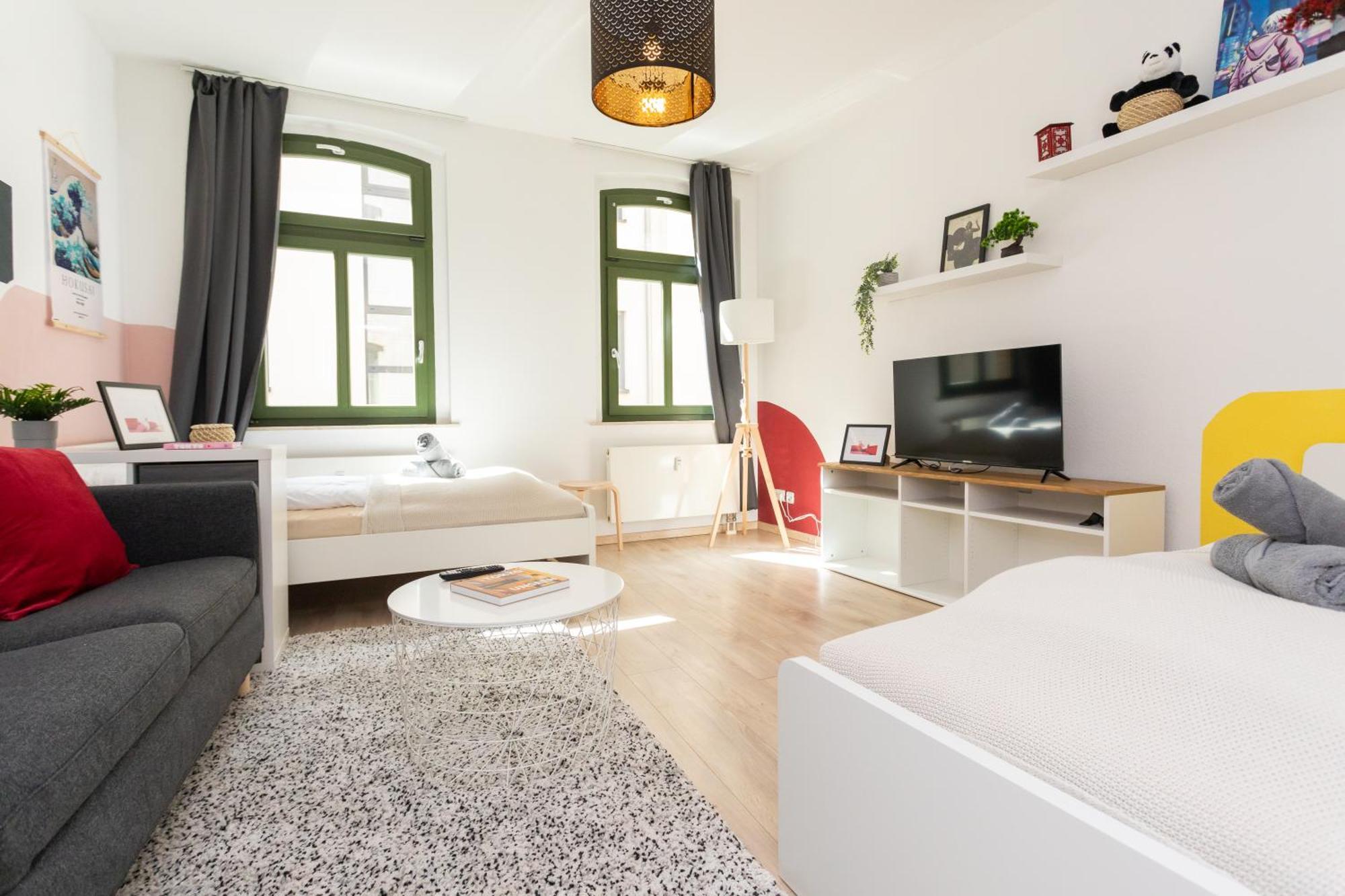 Fullhouse - Halle - R6 Apartments - Smarttv - Nespresso Exteriör bild